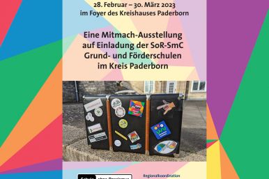 Plakat Mitmachausstellung Ein Koffer auf Reisen